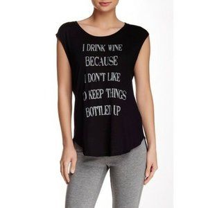 Haute Hippie Printed Tank Top Tee Size S